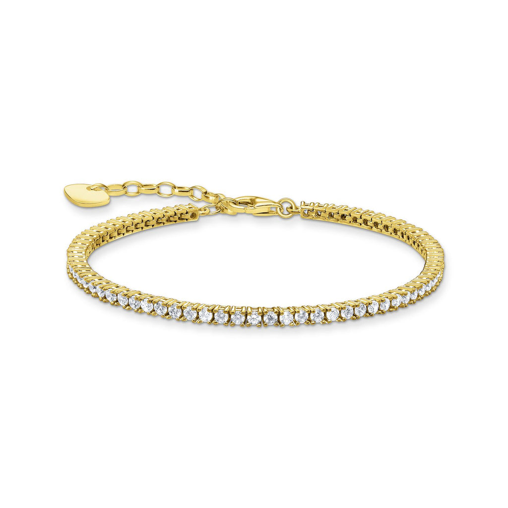 Thomas Sabo Tennis Bracelet Gold - Penelope Kate