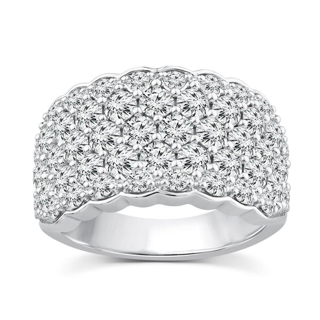 3.00ct Lab Grown Fashion Diamond Ring in 18K White Gold - Penelope Kate