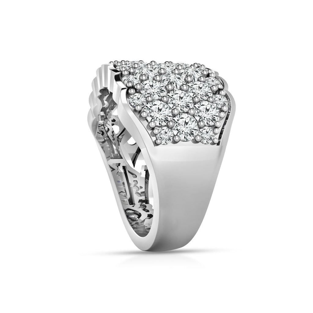 3.00ct Lab Grown Fashion Diamond Ring in 18K White Gold - Penelope Kate