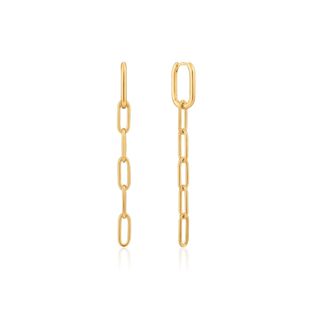 Ania Haie Cable Link Drop Earrings - Gold - Penelope Kate