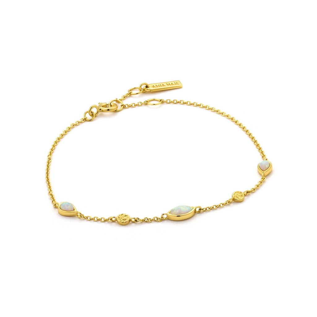 Ania Haie Opal Colour Bracelet - Gold - Penelope Kate