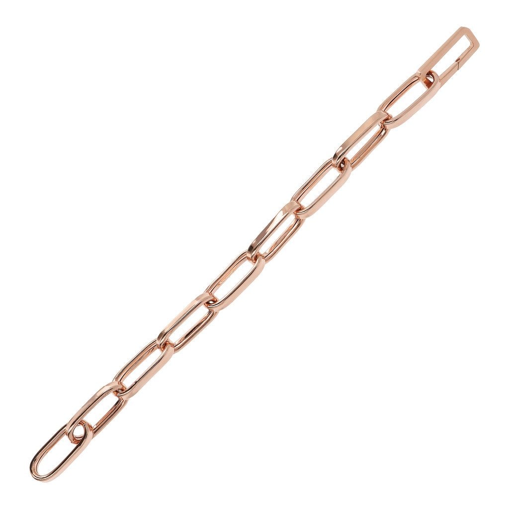 Bronzallure Elongated Link Bracelet - Penelope Kate