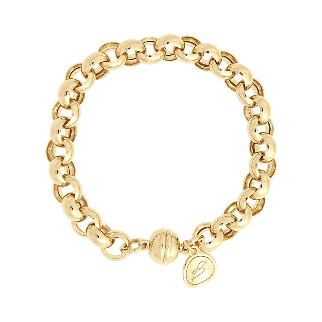 Bronzallure Golden Chain Link Belcher Bracelet - Penelope Kate