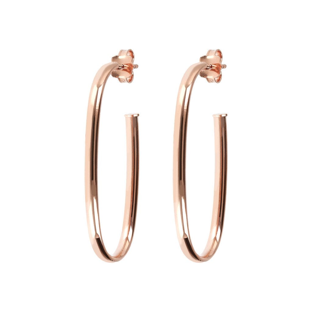 Bronzallure Semioval Earrings - Penelope Kate