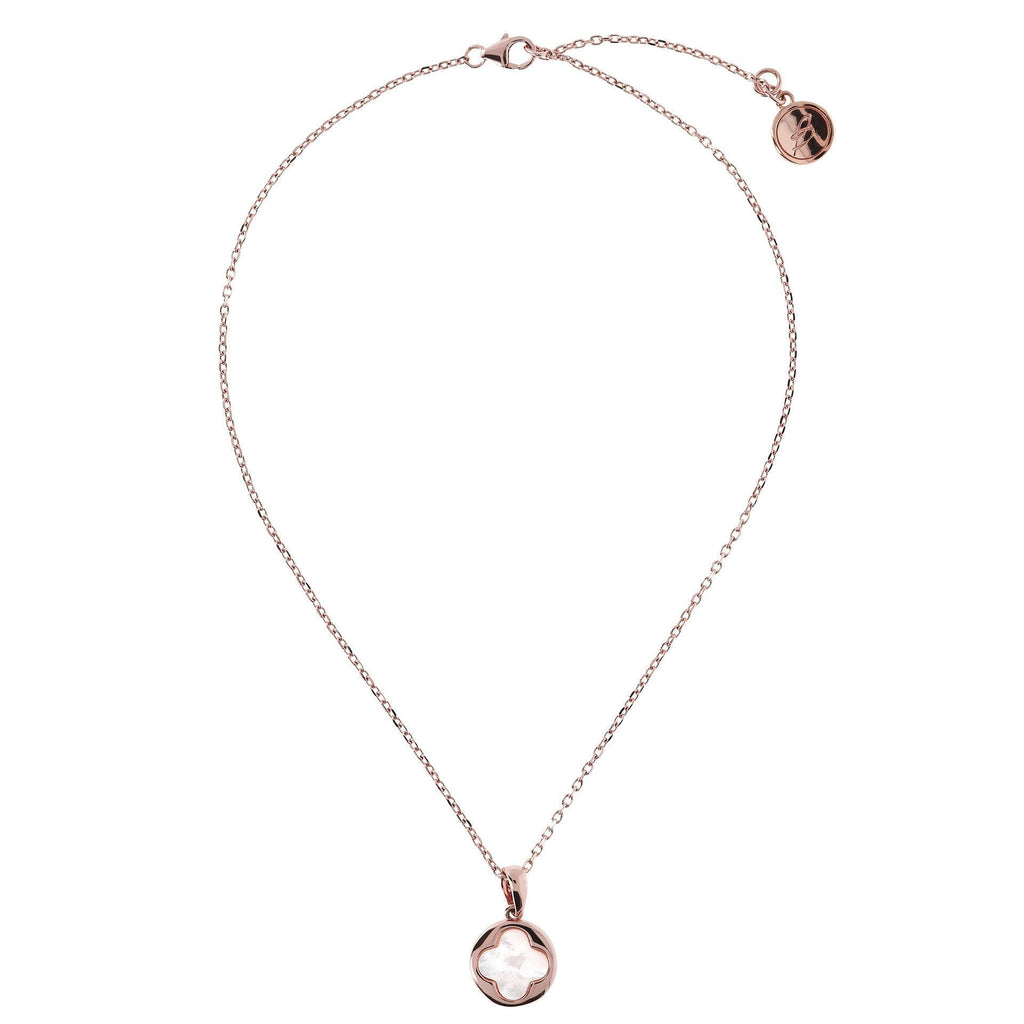 Bronzallure Small Four-Leaf Clover Necklace - Penelope Kate