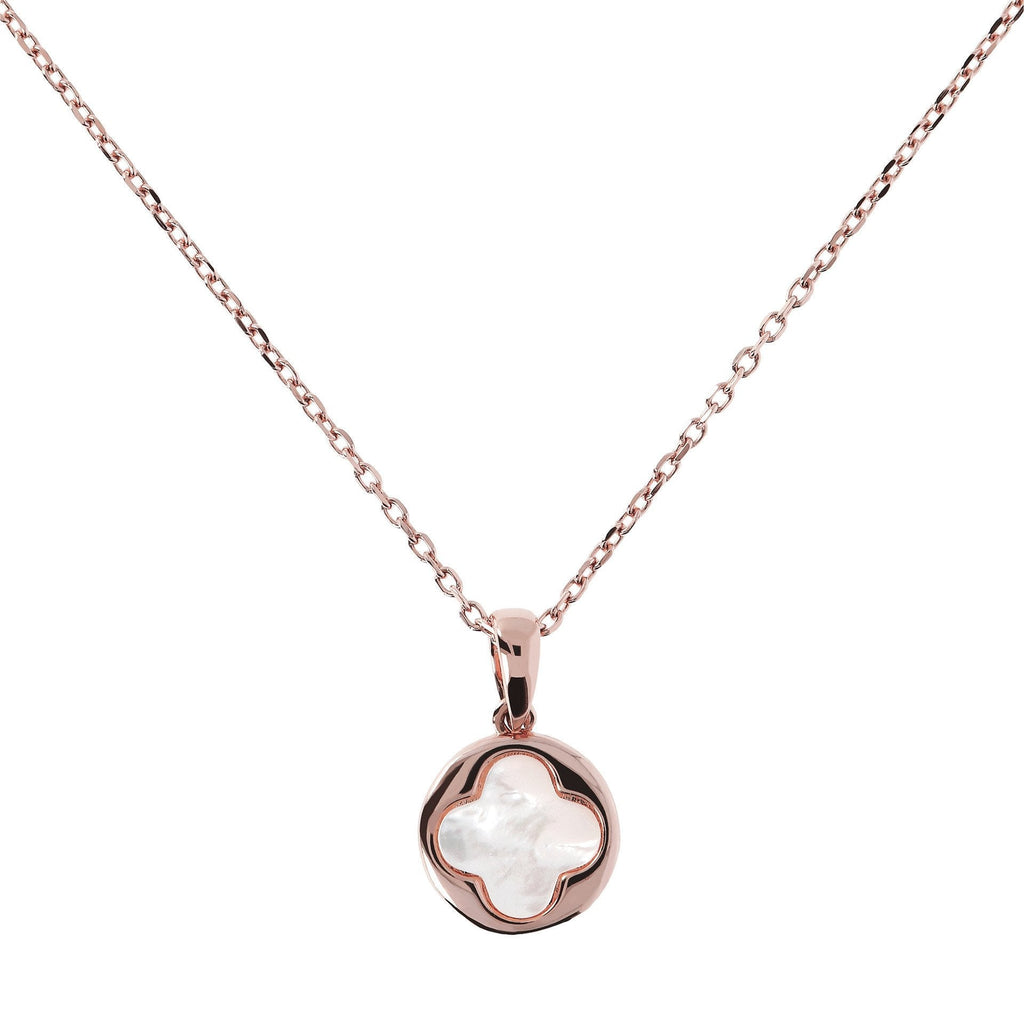 Bronzallure Small Four-Leaf Clover Necklace - Penelope Kate