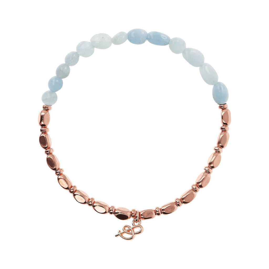 Bronzallure Variegata Rose Gold Bracelet - Penelope Kate