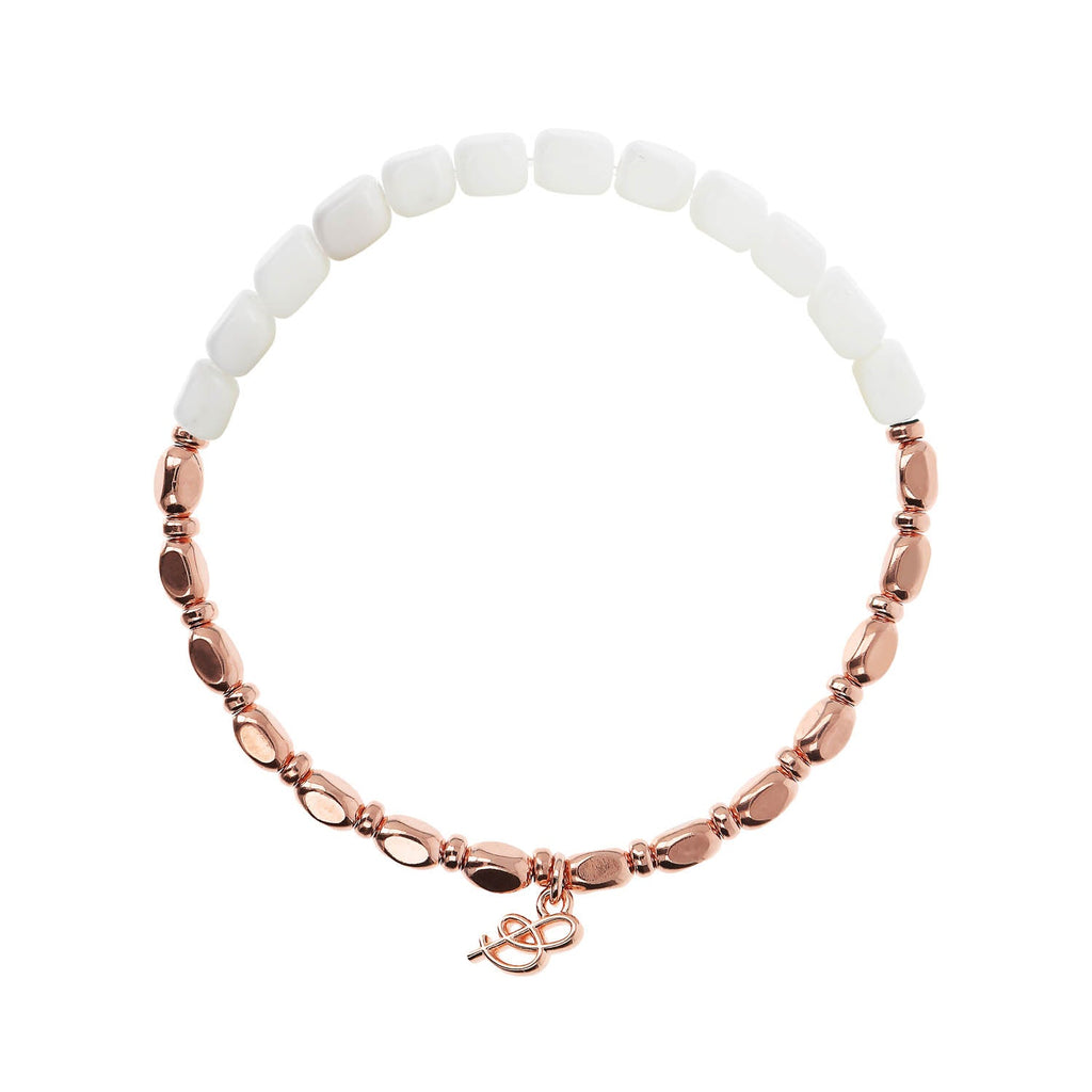 Bronzallure Variegata Rose Gold Bracelet - Penelope Kate