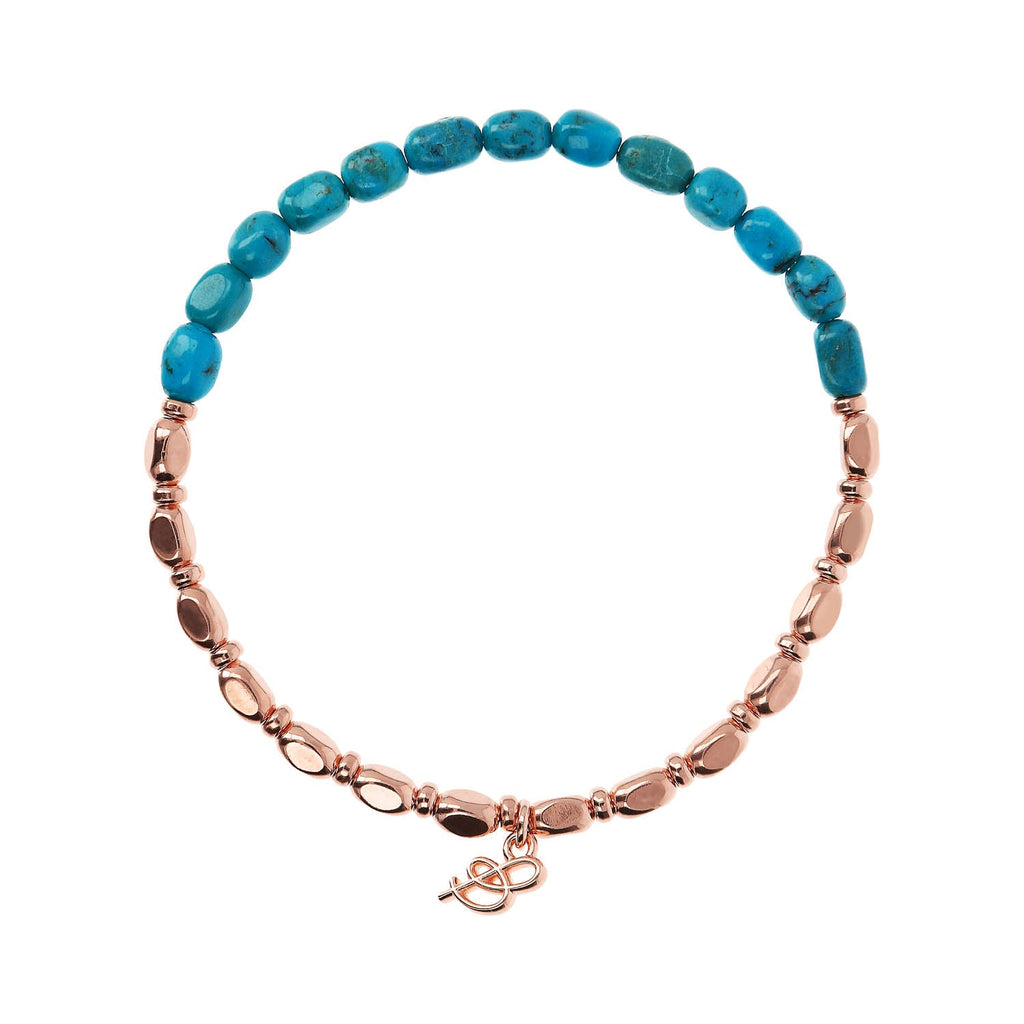 Bronzallure Variegata Rose Gold Bracelet - Penelope Kate