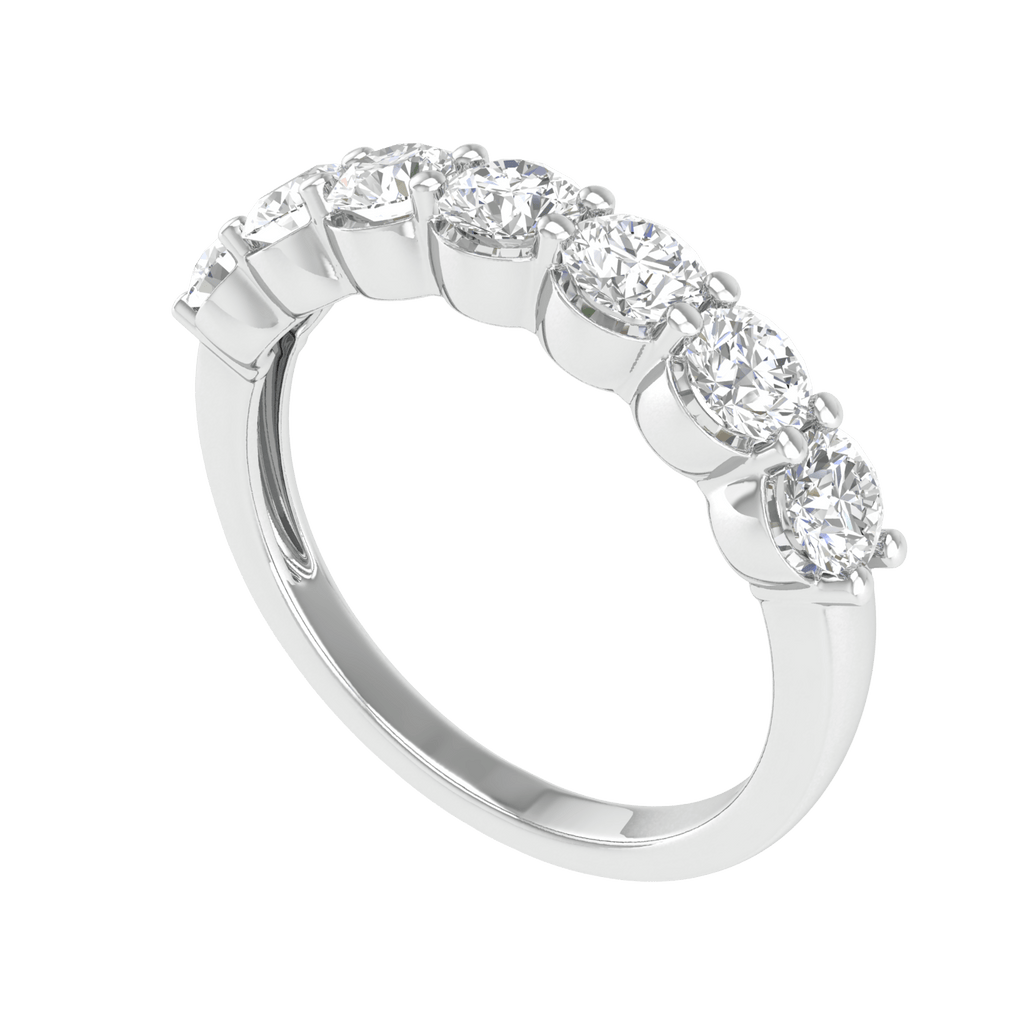 Diamond Fashion Ring with 1.00ct Diamonds in 18K White Gold - Penelope Kate