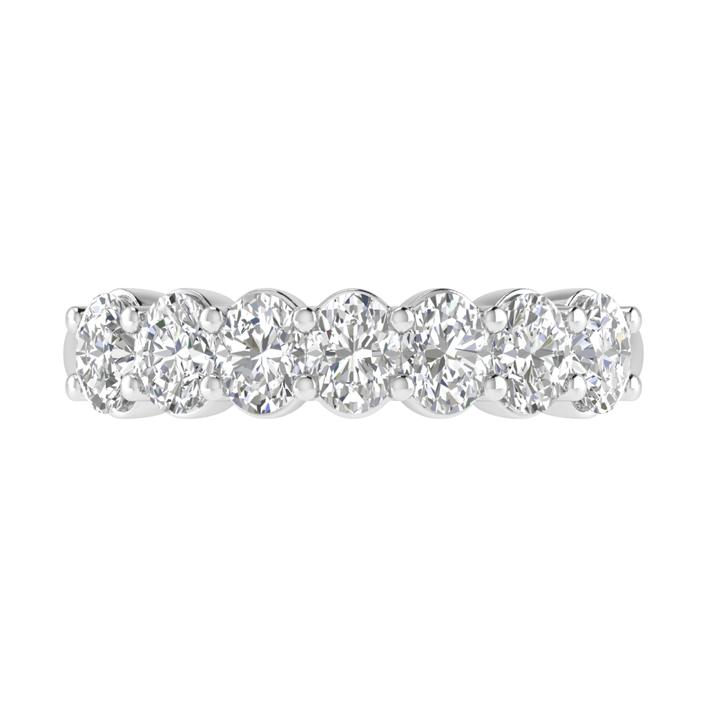 Diamond Fashion Ring with 1.26ct Diamonds in 18K White Gold - Penelope Kate