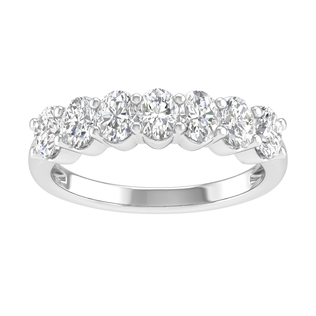 Diamond Fashion Ring with 1.26ct Diamonds in 18K White Gold - Penelope Kate