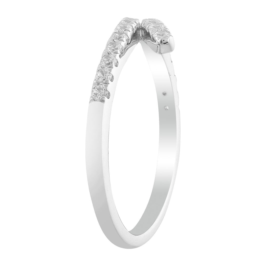 Diamond Ring with 0.30ct Diamonds in 9K White Gold - Penelope Kate