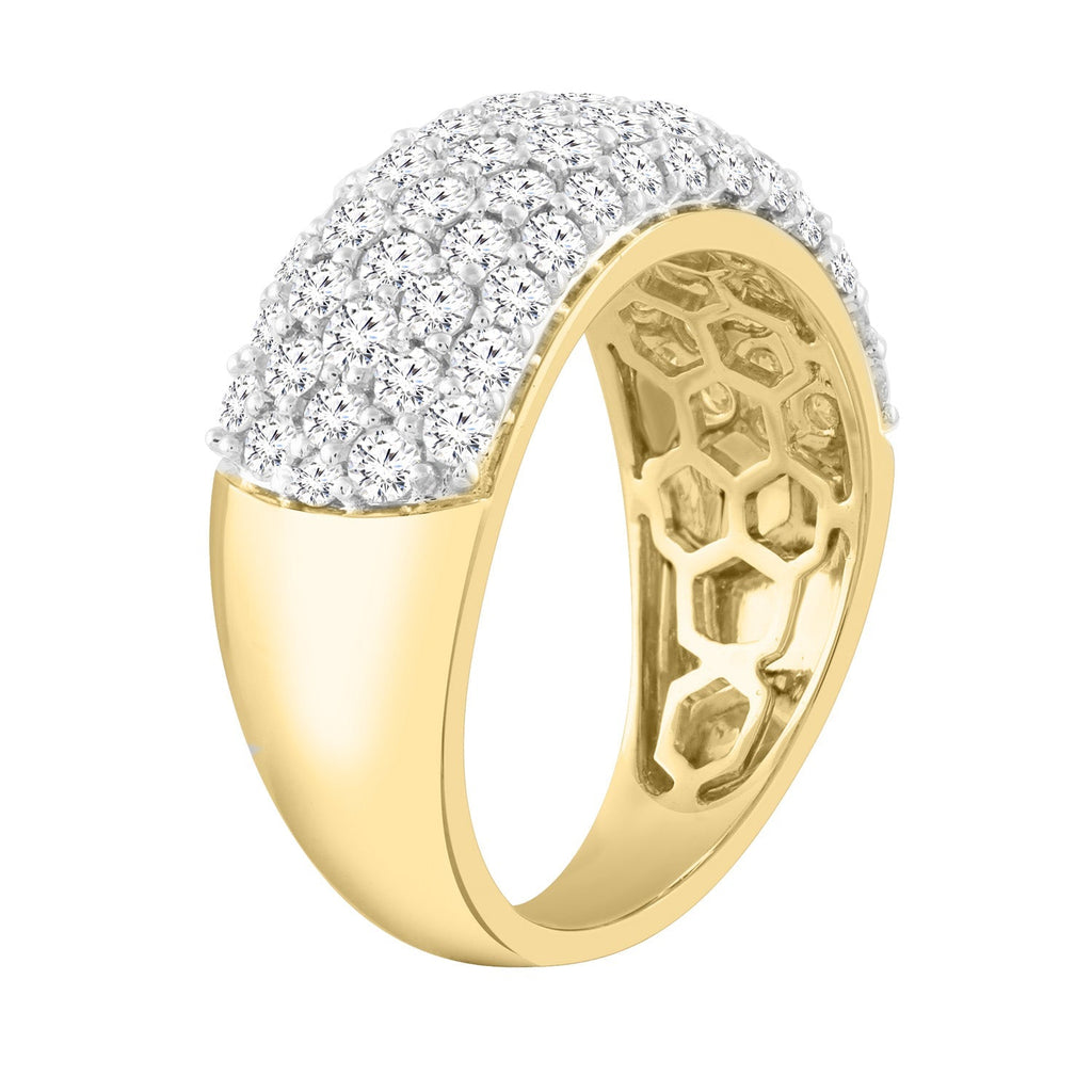 Diamond Ring with 2.00ct Diamonds in 18K Yellow Gold - Penelope Kate