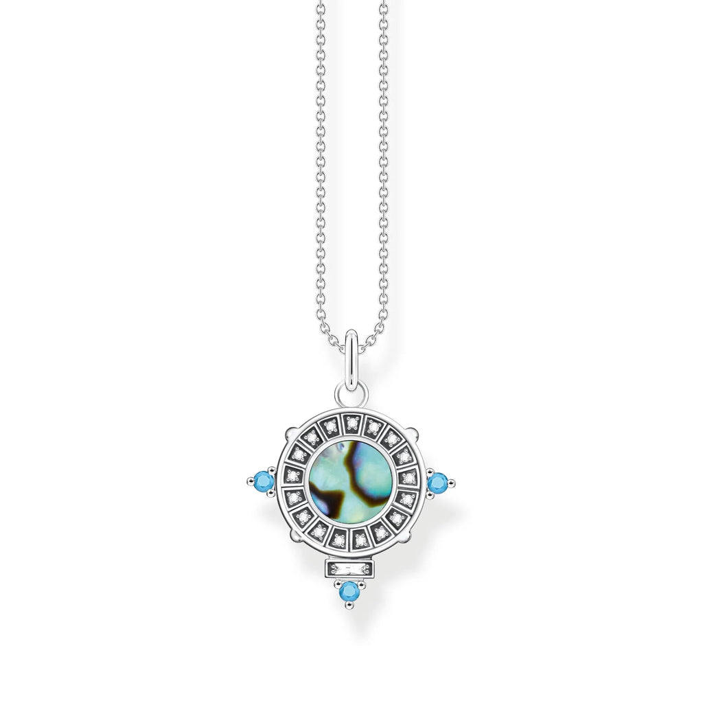 THOMAS SABO Abalone Coin Necklace - Penelope Kate