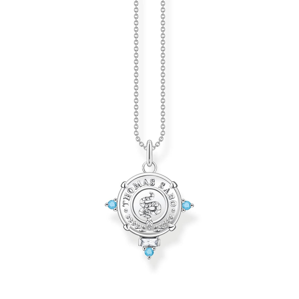 THOMAS SABO Abalone Coin Necklace - Penelope Kate