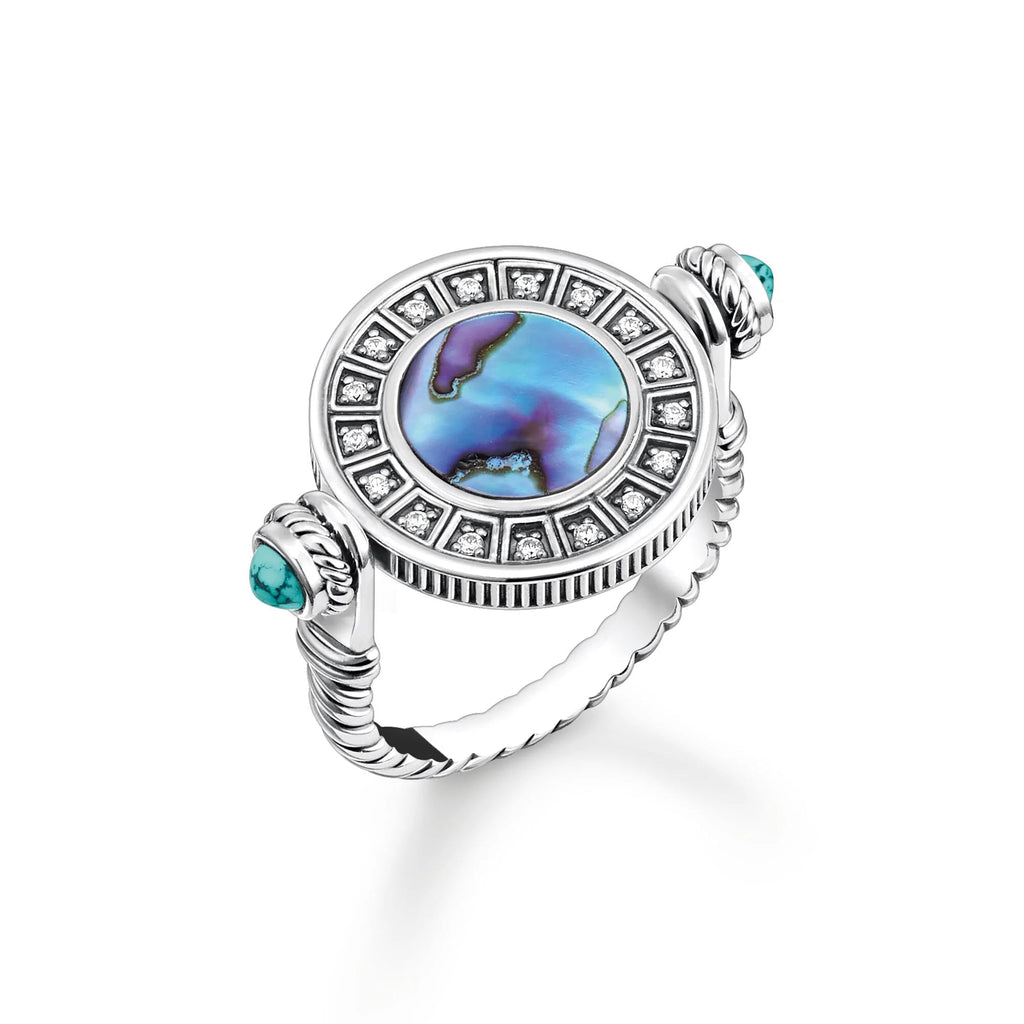 THOMAS SABO Abalone Coin Ring - Penelope Kate