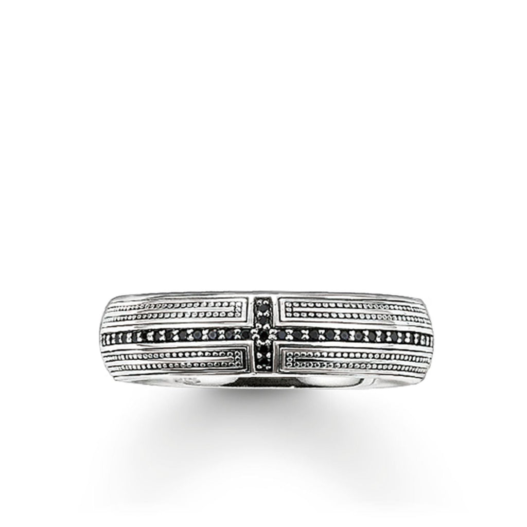 Thomas Sabo Band Ring "Cross Pave" - Penelope Kate