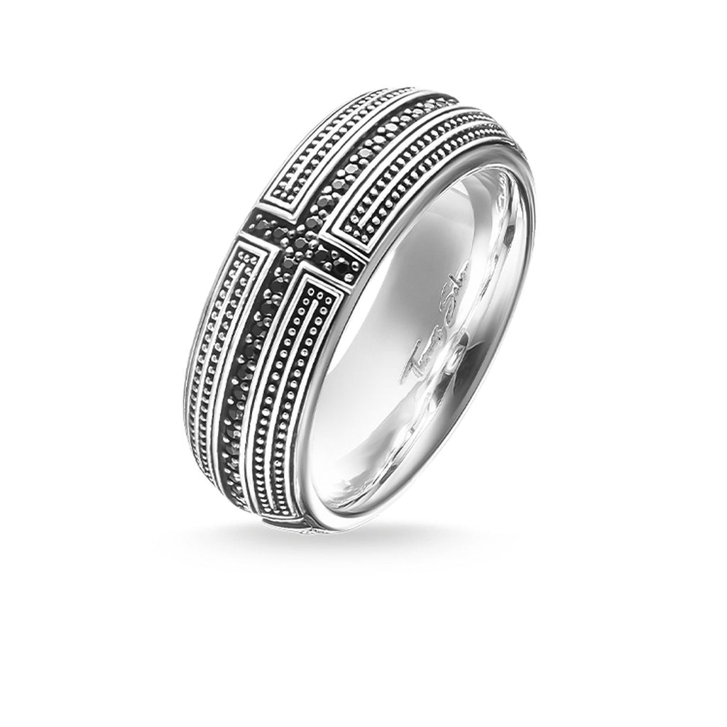 Thomas Sabo Band Ring "Cross Pave" - Penelope Kate