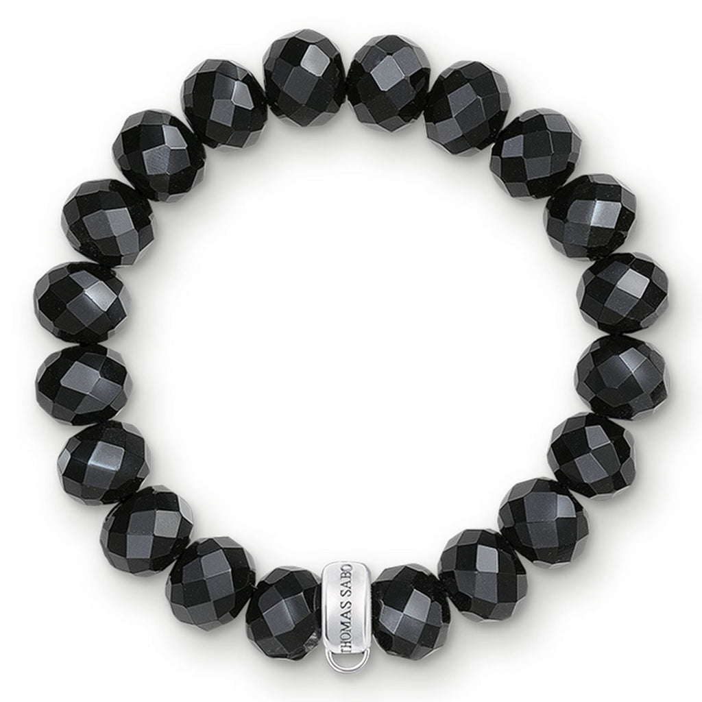 Thomas Sabo Black Obsidian Charm Bracelet - Penelope Kate