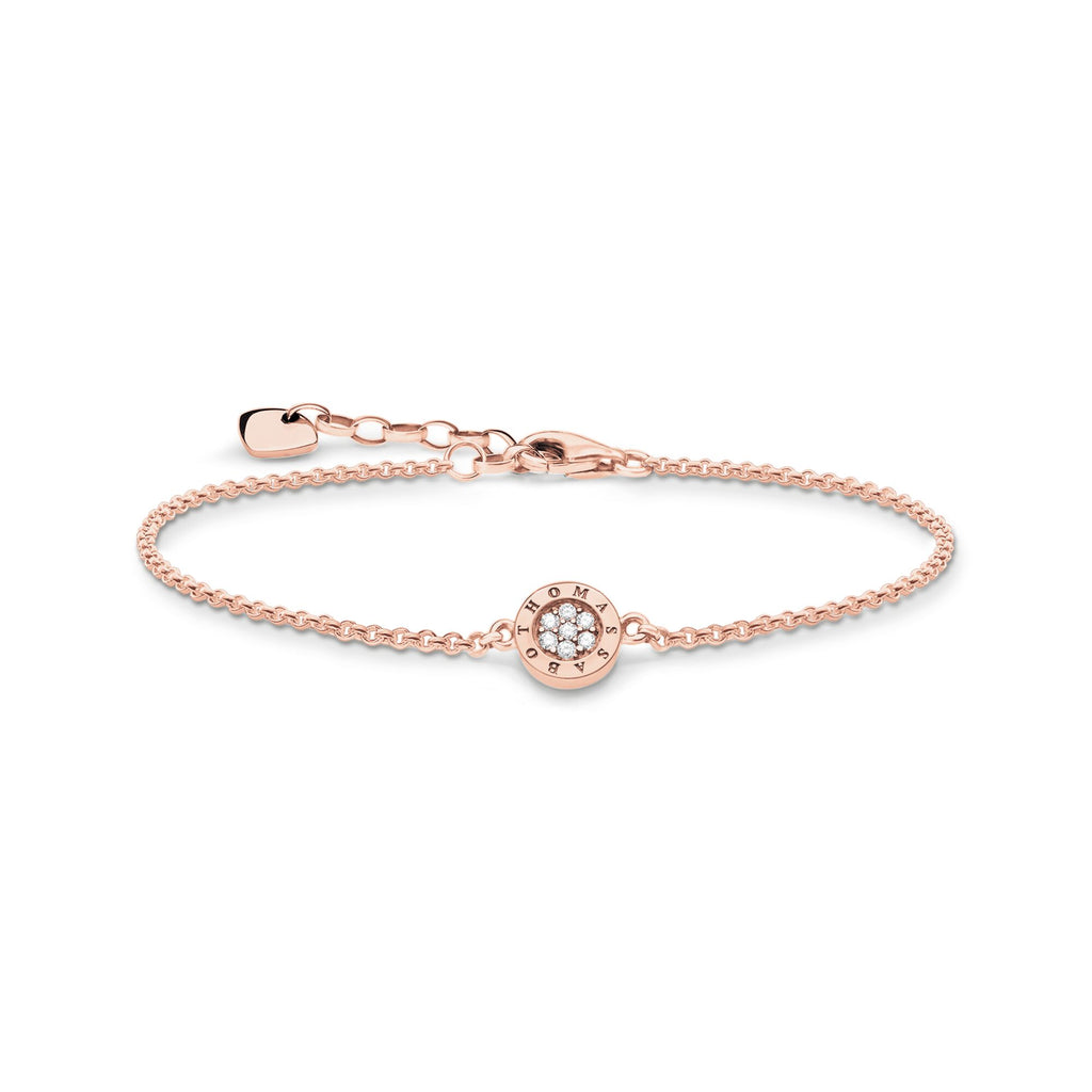 Thomas Sabo Bracelet classic pave rose gold - Penelope Kate