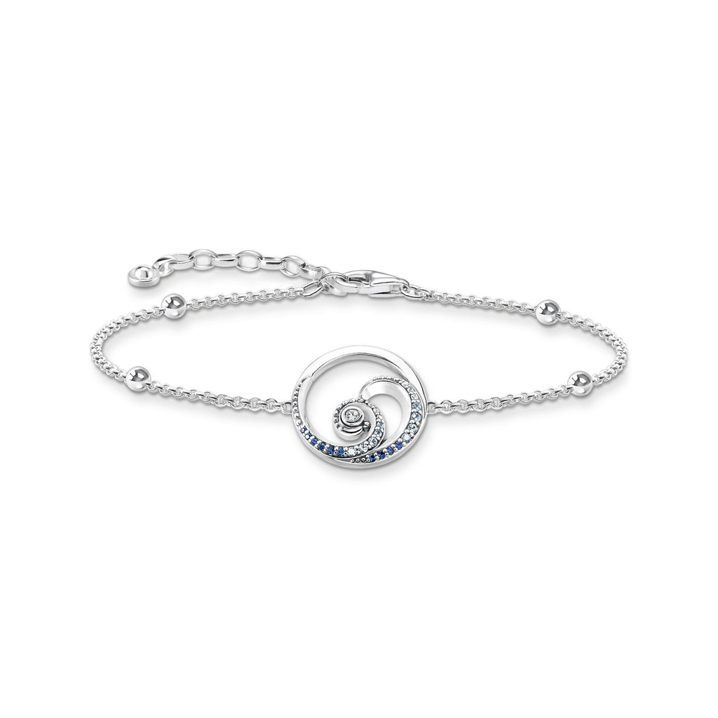 THOMAS SABO Bracelet Wave with Stones - Penelope Kate