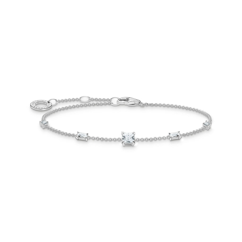 Thomas Sabo Bracelet with white stones silver - Penelope Kate