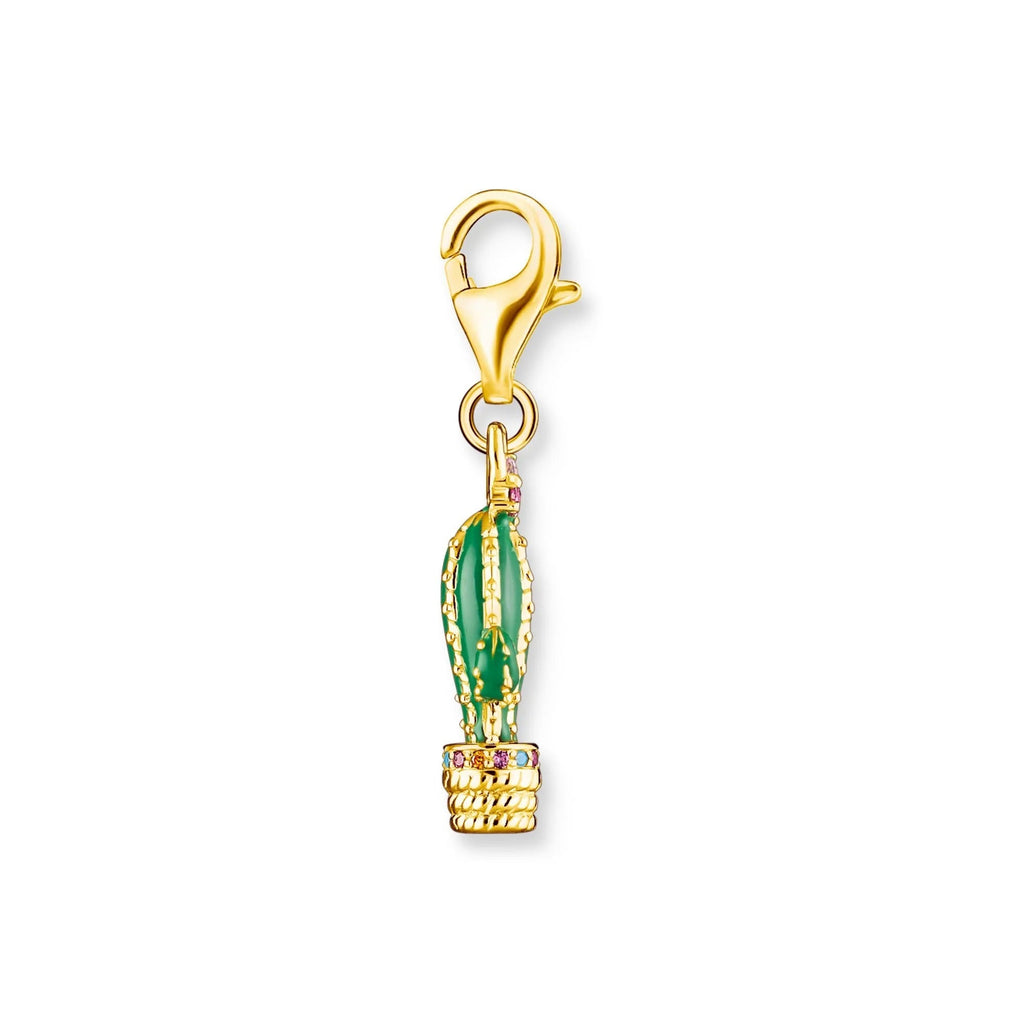 THOMAS SABO Charm Pendant Cactus Gold - Penelope Kate