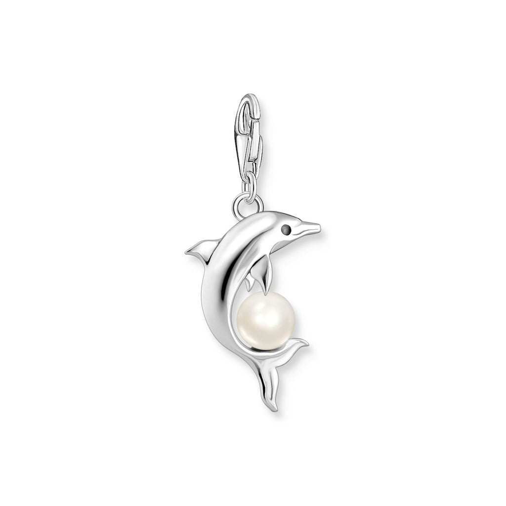 Thomas Sabo Charm pendant dolphin with pearl silver - Penelope Kate