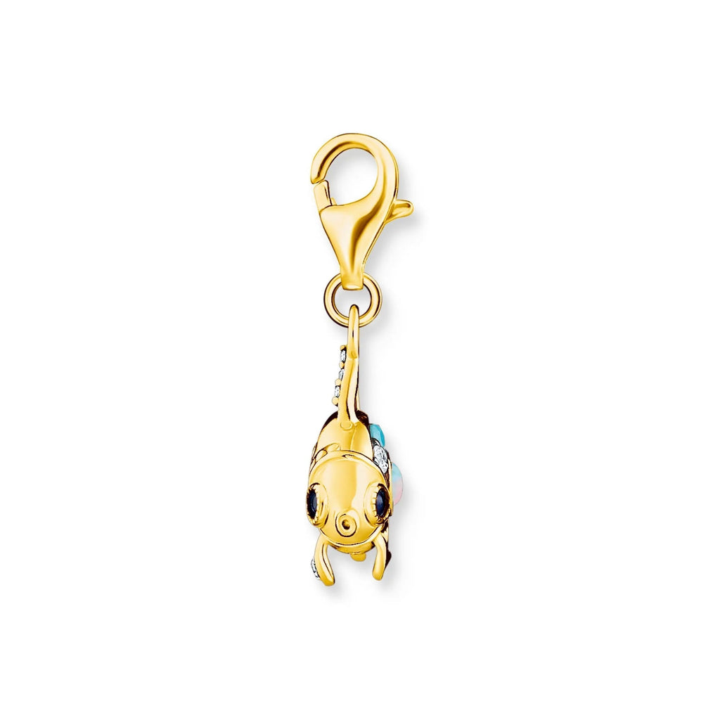 THOMAS SABO Charm Pendant Fish Gold - Penelope Kate