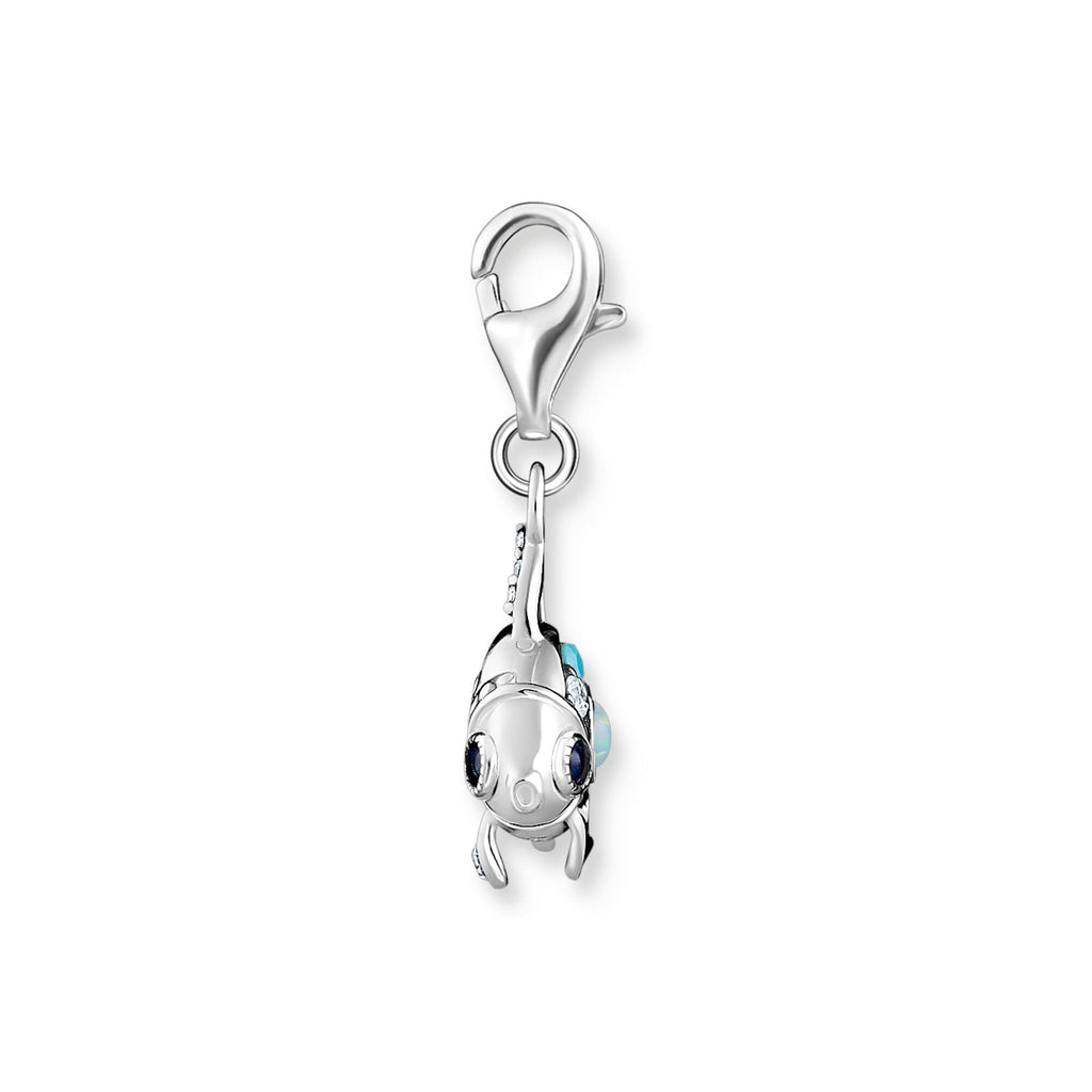 Thomas Sabo Charm pendant fish with blue stones silver - Penelope Kate