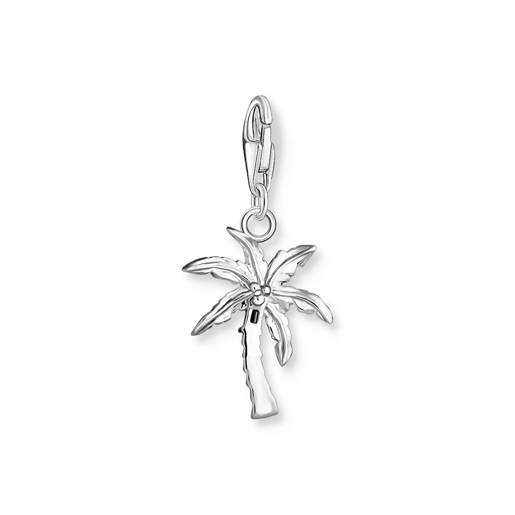 THOMAS SABO Charm Pendant Palm Tree Multicoloured Stone - Penelope Kate