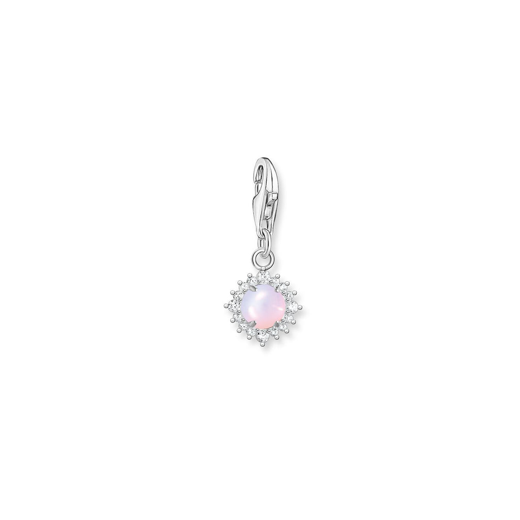 Thomas Sabo Charm Pendant Pink Silver - Penelope Kate