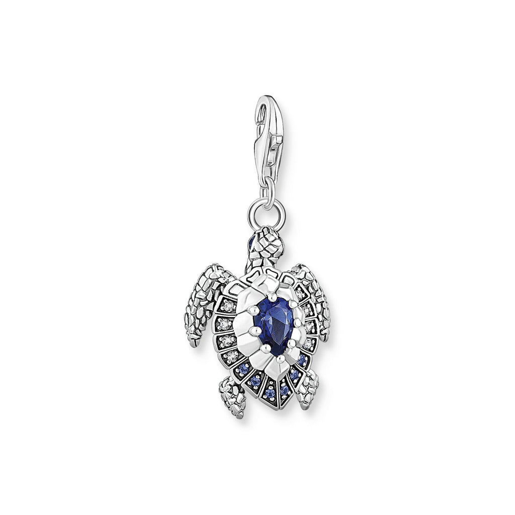 Thomas Sabo Charm pendant turtle with blue stones - Penelope Kate