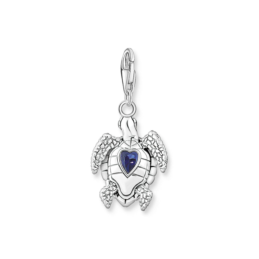 Thomas Sabo Charm pendant turtle with blue stones - Penelope Kate