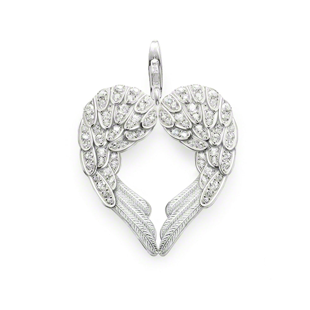 Thomas Sabo Charm Pendant Winged Heart Medium - Penelope Kate