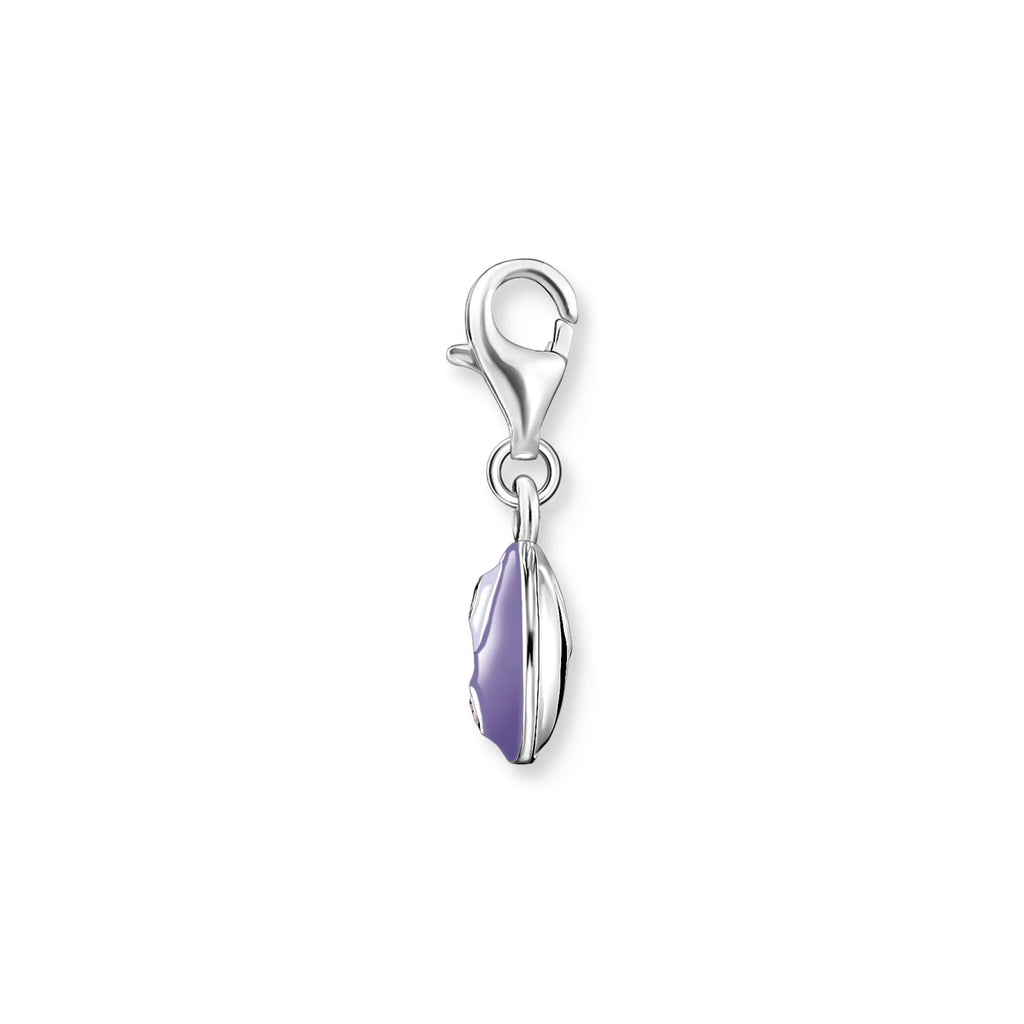 THOMAS SABO Charm Pendant Ying Yang Violet - Penelope Kate