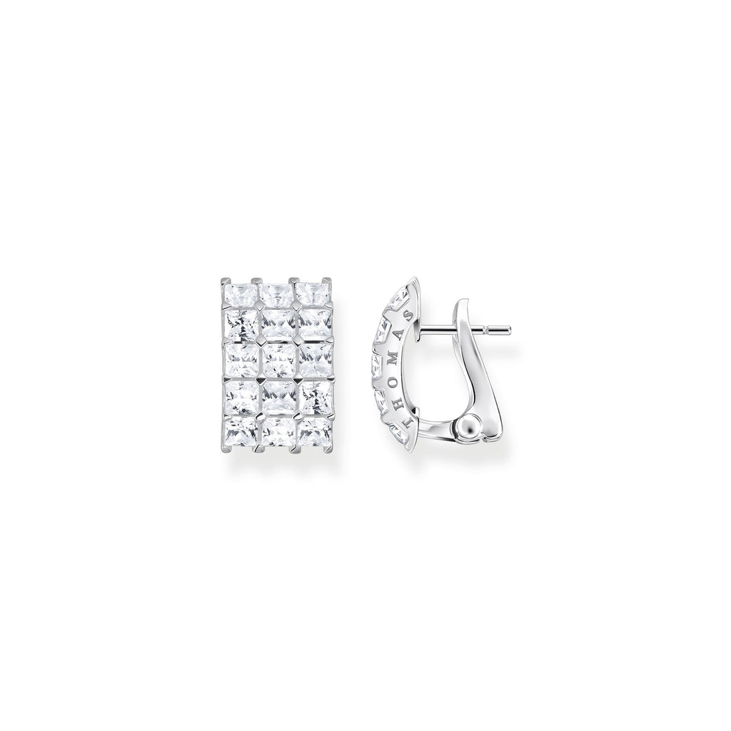 Thomas Sabo Ear Clip White Stones Silver - Penelope Kate