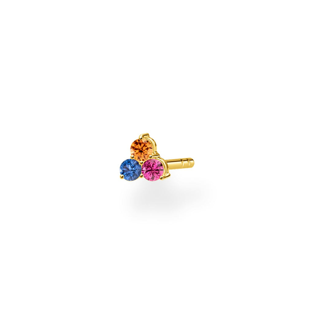 Thomas Sabo Ear Stud Colourful Stones (Single) - Penelope Kate