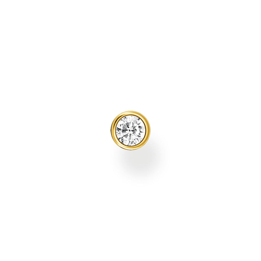 Thomas Sabo Ear Stud White Stone (Single) - Penelope Kate