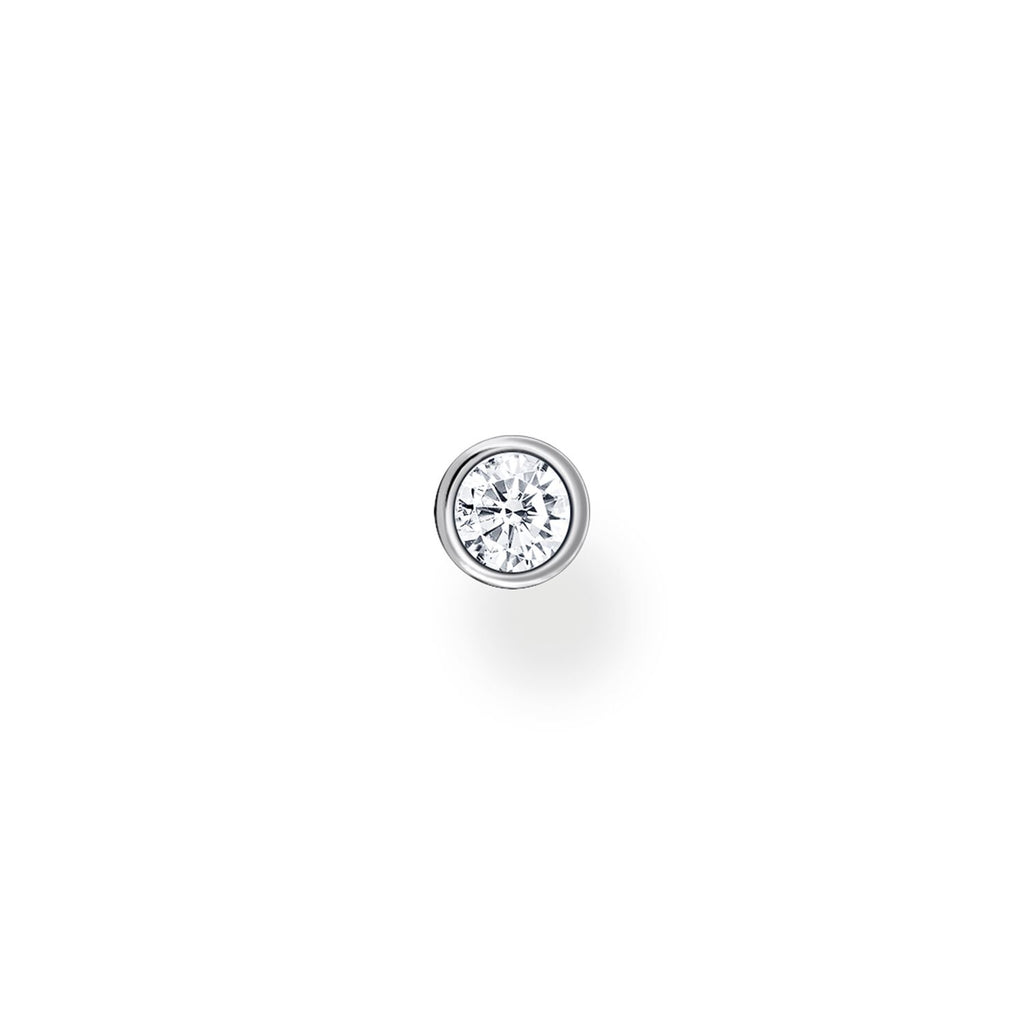 Thomas Sabo Ear Stud White Stone (Single) - Penelope Kate