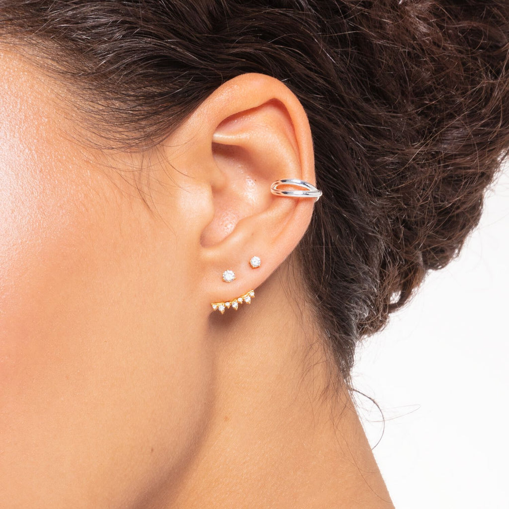 Thomas Sabo Ear Stud White Stone (Single) - Penelope Kate