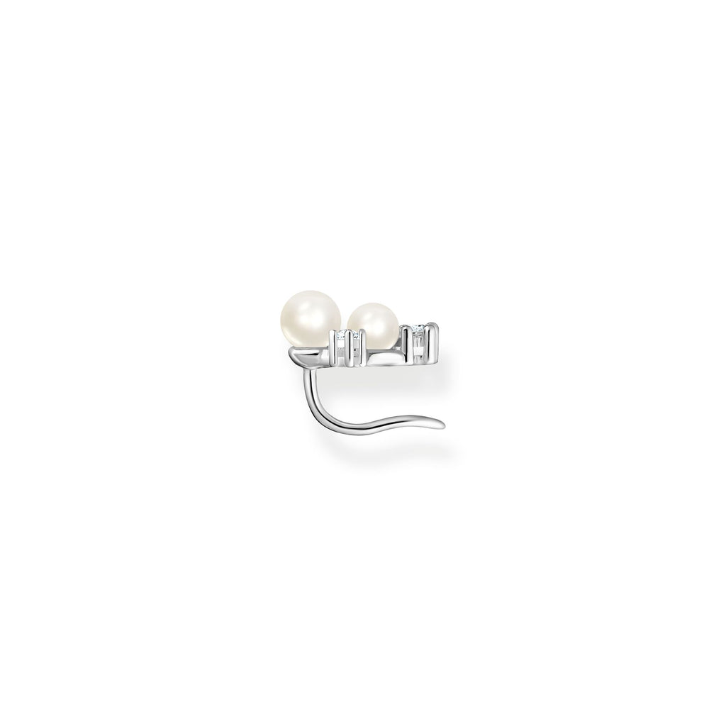 Thomas Sabo Ear studs pearls and white stones silver - Penelope Kate