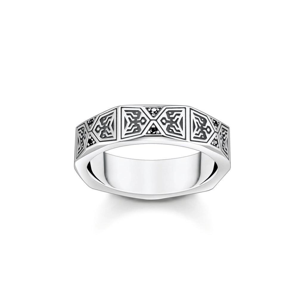 THOMAS SABO Faceted Form Band Ring - Penelope Kate