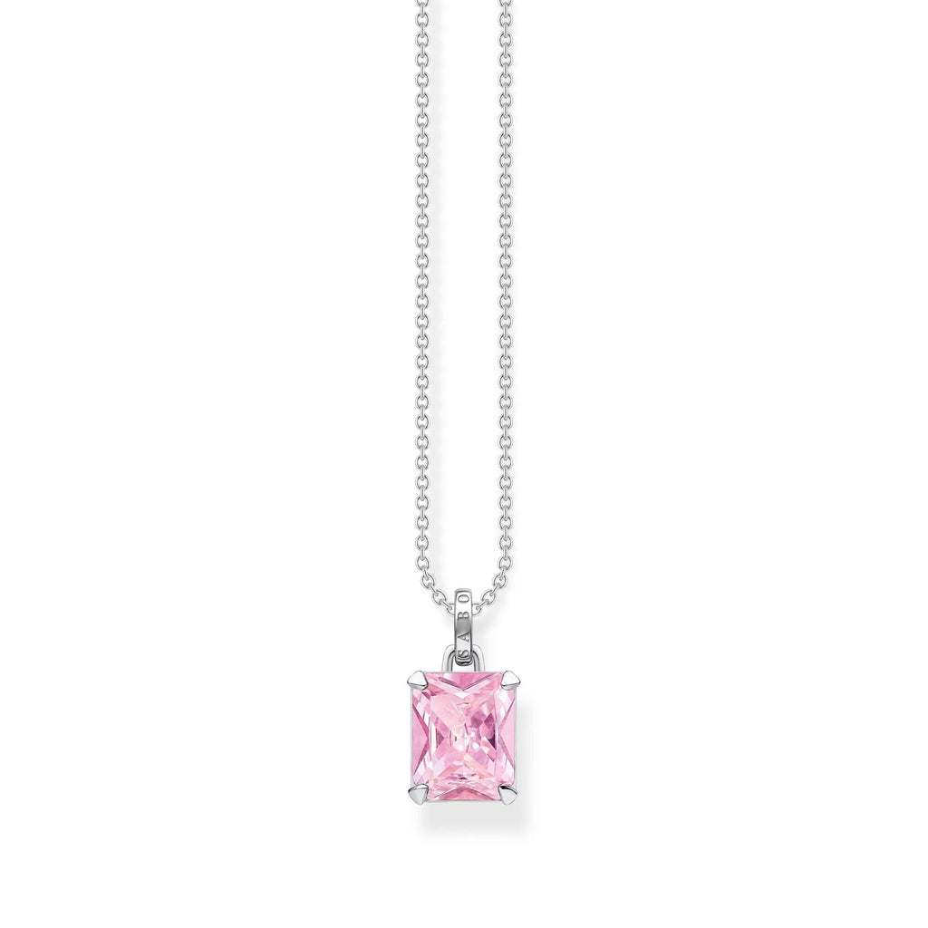 THOMAS SABO Heritage Pink Stone Necklace - Penelope Kate