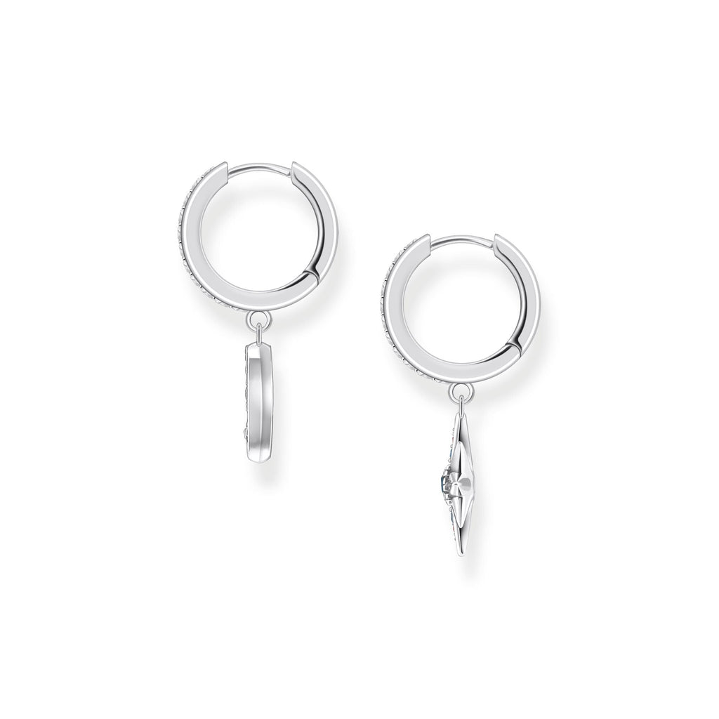 Thomas Sabo Hoop earrings royalty star & moon - Penelope Kate