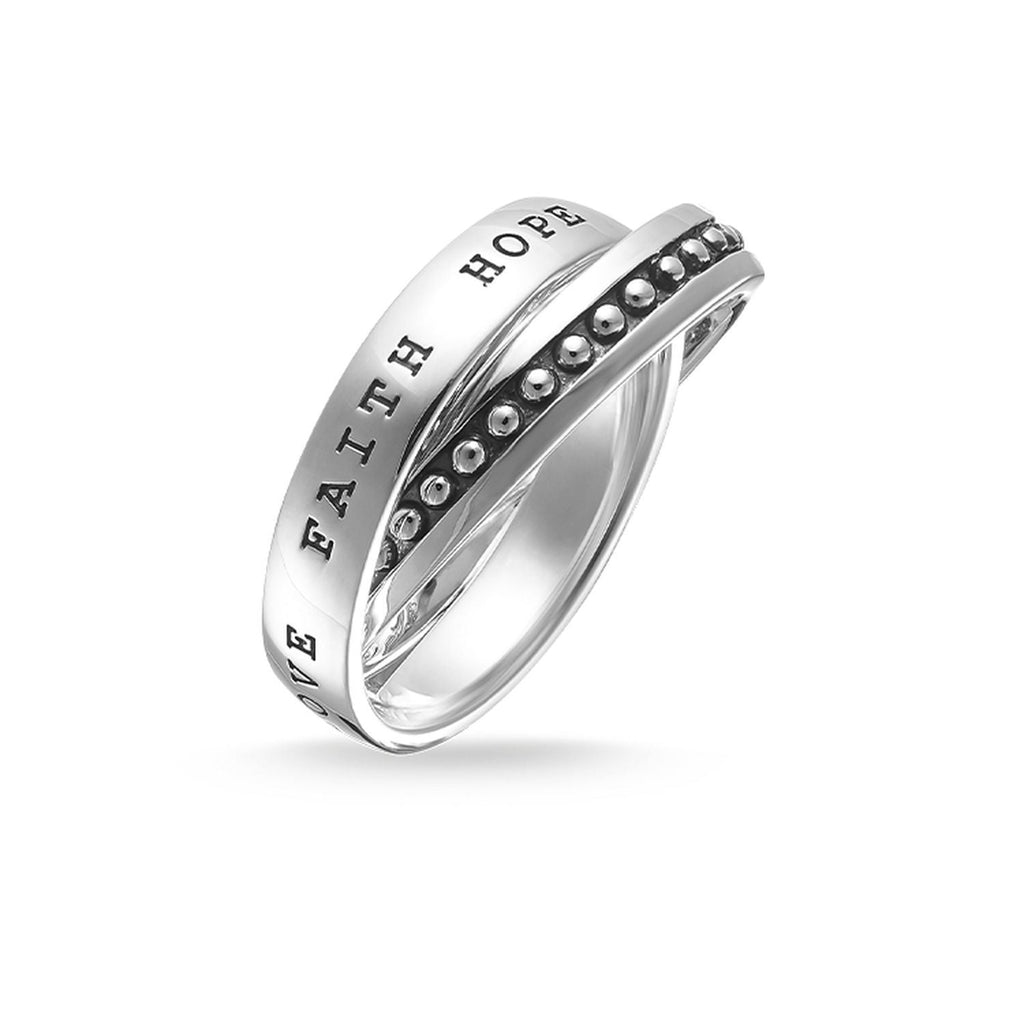 Thomas Sabo Multiple Ring "Faith, Love, Hope" - Penelope Kate