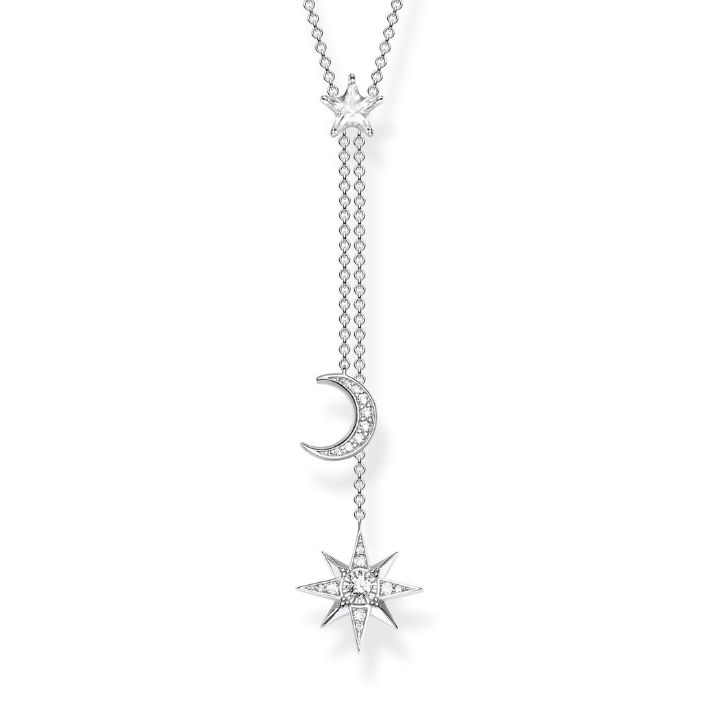 Thomas Sabo Necklace Star & Moon Silver - Penelope Kate