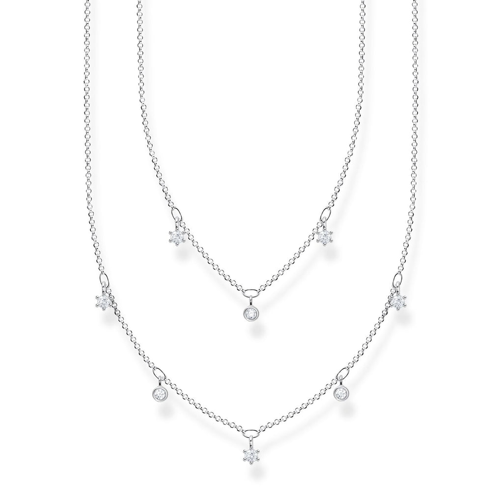 Thomas Sabo Necklace White Stones - Penelope Kate