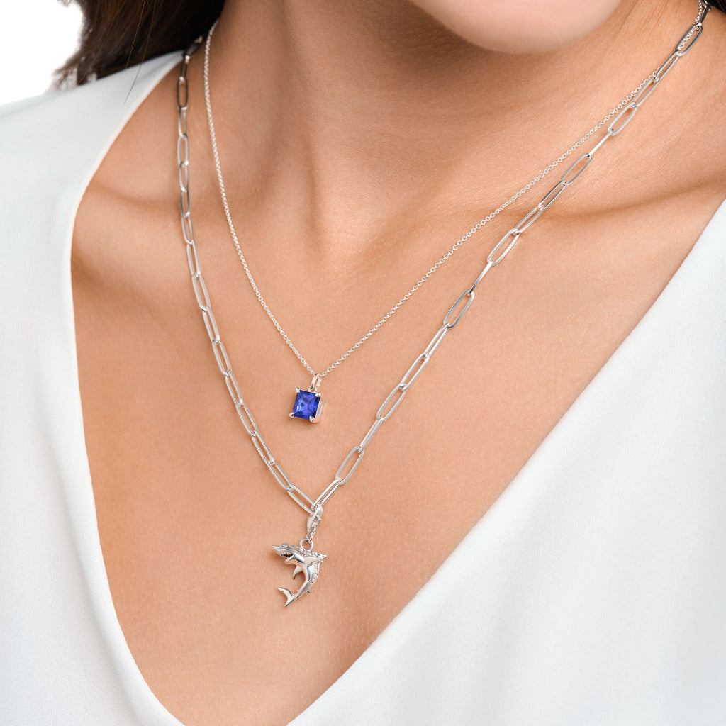 Thomas Sabo Necklace with blue stone - Penelope Kate